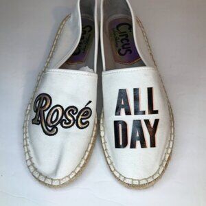 Circus by Sam Edelman Espadrille Shoe Size 7.5 Rose All Day